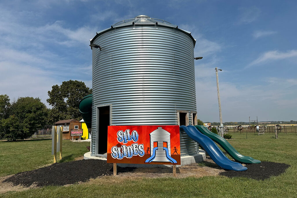 Liberty Corn Maze Silo Slides